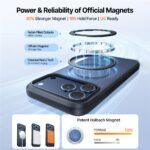 Coque Torras Ostand Pro MagSafe Series pour iPhone 17 Pro Max - Black – Image 4