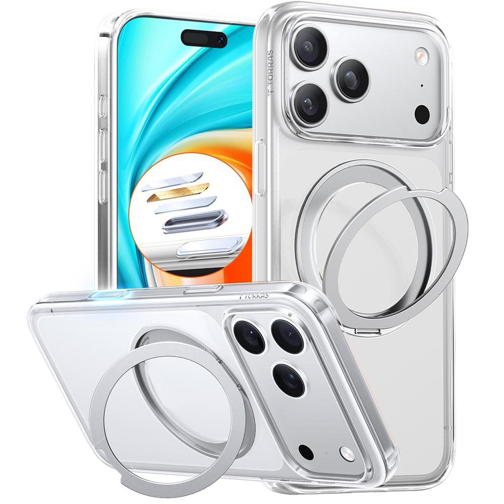 2492743 Coque Torras Ostand Pro MagSafe Series pour iPhone 17 Pro Max - Clear – Image 1