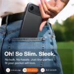 Coque Torras SlimFit MagSafe Series pour iPhone 17 Pro - Clear – Image 6