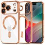 Coque Techsuit Luxury Crystal MagSafe pour iPhone 17 Pro - Orange