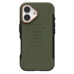 Coque UAG Civilian MagSafe pour iPhone 17 - Olive Drab
