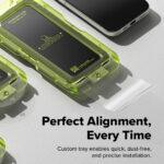 Lot de 2 protections d'écran Ringke Easy Slide Tempered Glass pour iPhone 17 Pro - Clear – Image 5