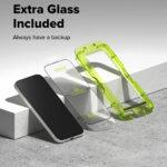 Lot de 2 protections d'écran Ringke Easy Slide Tempered Glass pour iPhone 17 - Clear – Image 5