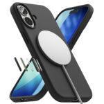 Coque Ringke Silicone Magnetic MagSafe pour iPhone 17 - Black – Image 2