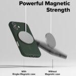 Coque Ringke Onyx MagSafe pour iPhone 17 - Dark Green – Image 5