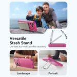 Coque renforcée ESR Cyber Armor Kickstand MagSafe pour iPhone 17 Pro Max - Pink – Image 5