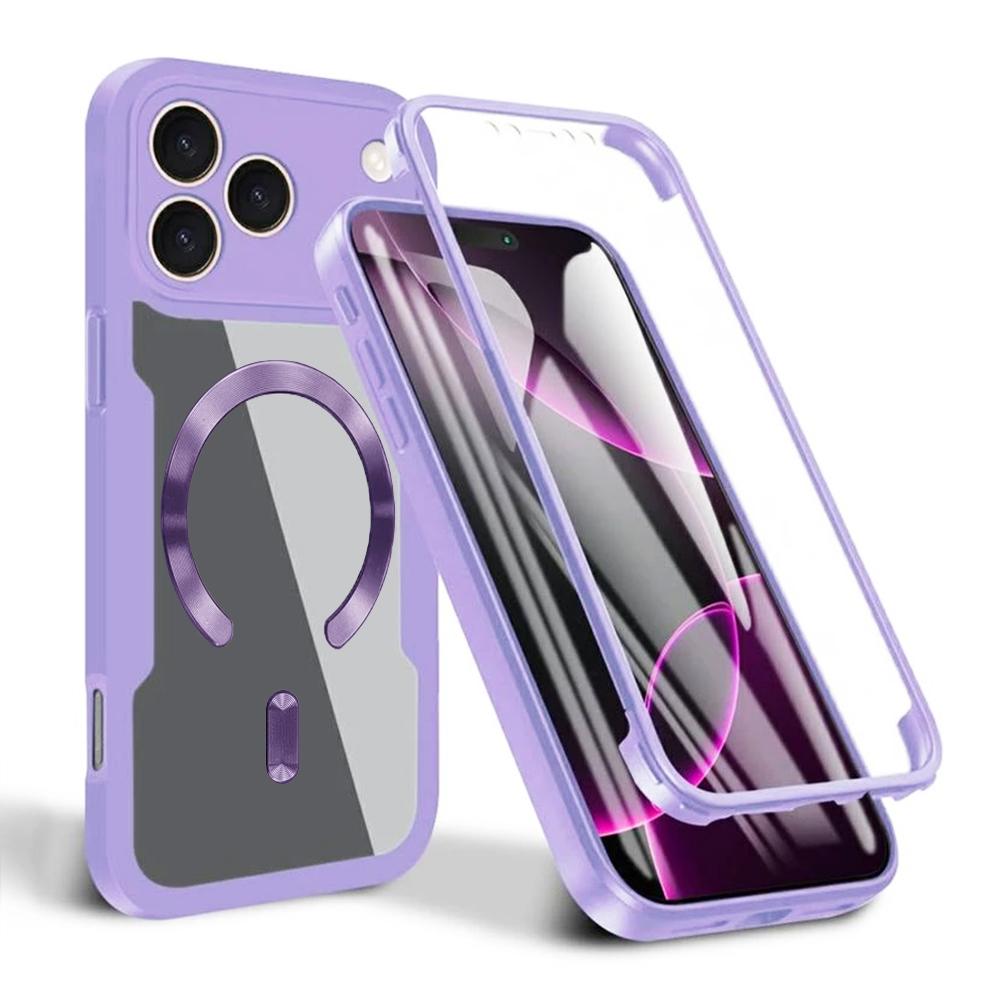 2506747 Coque intégrale Techsuit ColorVerse 360 MagSafe pour iPhone 17 Pro - Purple – Image 1