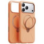 Coque Torras QPRO Silicone Series pour iPhone 17 Pro Max - Orange