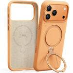 Coque Torras QPRO Silicone Series pour iPhone 17 Pro Max - Orange – Image 2