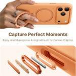 Coque Torras QPRO Silicone Series pour iPhone 17 Pro Max - Orange – Image 6