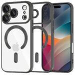 Coque Techsuit Luxury Crystal MagSafe pour iPhone 17 Pro - Black