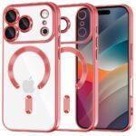 Coque Techsuit Luxury Crystal MagSafe pour iPhone 17 Pro - Red