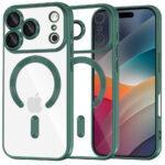 Coque Techsuit Luxury Crystal MagSafe pour iPhone 17 Pro Max - Deep Green