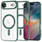 Coque Techsuit Luxury Crystal MagSafe pour iPhone Air - Deep Green