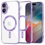 Coque Techsuit Luxury Crystal MagSafe pour iPhone 17 - Light Purple