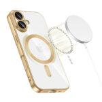 Coque Techsuit Luxury Crystal MagSafe pour iPhone 17 - Gold – Image 2