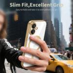 Coque Techsuit Luxury Crystal MagSafe pour iPhone 17 - Gold – Image 5