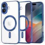 Coque Techsuit Luxury Crystal MagSafe pour iPhone 17 - Deep Blue