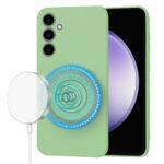 Coque Techsuit SoftFlex MagSafe pour Samsung Galaxy S23 FE - Mint Green