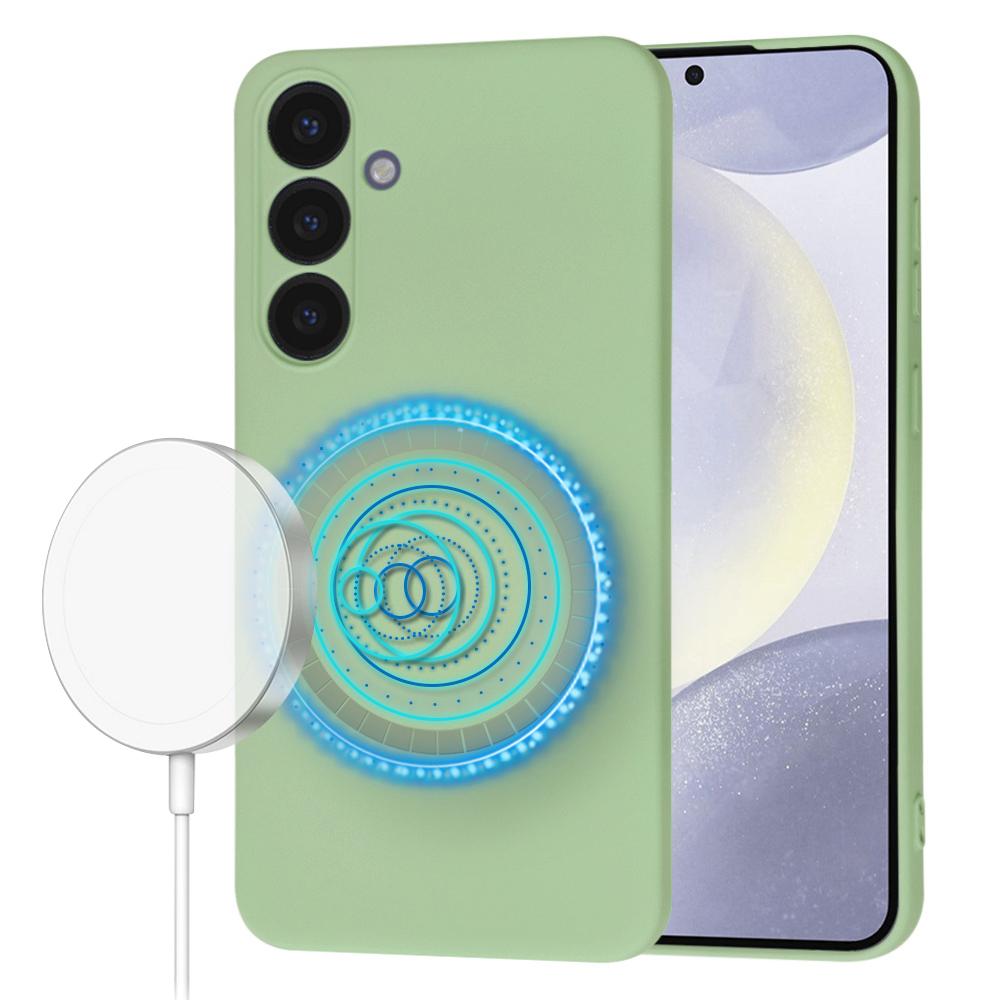 2520475 Coque Techsuit SoftFlex MagSafe pour Samsung Galaxy S24 Plus - Mint Green – Image 1