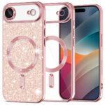 Coque Techsuit Luxury Glitter MagSafe pour iPhone Air - Rose Gold