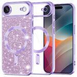 Coque Techsuit Luxury Glitter MagSafe pour iPhone Air - Light Purple