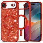 Coque Techsuit Luxury Glitter MagSafe pour iPhone Air - Red