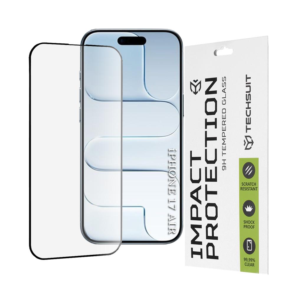 2529721 Protection d'écran Techsuit 111D Full Cover / Full Glue Glass pour iPhone Air - Black – Image 1