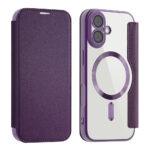 Étui portefeuille Techsuit SmartMag Book Case pour iPhone 17 - Purple – Image 2