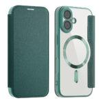 Étui portefeuille Techsuit SmartMag Book Case pour iPhone 17 - Green – Image 2