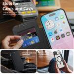 Étui portefeuille Techsuit SmartMag Book Case pour iPhone Air - Gray – Image 5