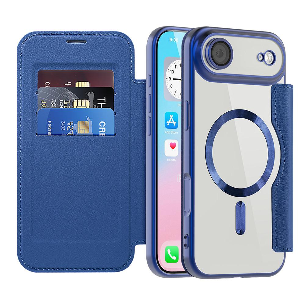 2530711 Étui portefeuille Techsuit SmartMag Book Case pour iPhone Air - Blue – Image 1