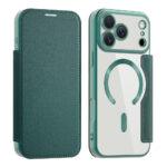 Étui portefeuille Techsuit SmartMag Book Case pour iPhone 17 Pro Max - Green – Image 2