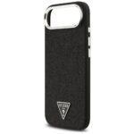 Coque Guess Glitter Triangle Logo MagSafe pour iPhone Air - Black – Image 5