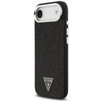 Coque Guess Glitter Triangle Logo MagSafe pour iPhone Air - Black – Image 6