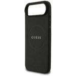 Coque Guess Grained Gold Ring MagSafe pour iPhone Air - Black – Image 4