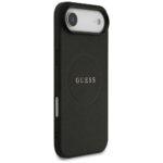 Coque Guess Grained Gold Ring MagSafe pour iPhone Air - Black – Image 5