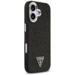 Coque Guess Glitter Triangle Logo MagSafe pour iPhone 17 - Black – Image 3