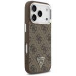 Coque Guess Hardcase 4G Triangle Logo MagSafe pour iPhone 17 Pro - Brown – Image 4