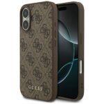 Coque Guess Hardcase 4G Classic pour iPhone 17 - Brown