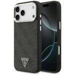 Coque Guess Hardcase 4G Triangle Logo MagSafe pour iPhone 17 Pro Max - Black
