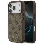 Coque Guess Hardcase 4G Classic pour iPhone 17 Pro - Brown