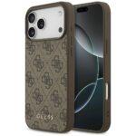 Coque Guess Hardcase 4G Classic pour iPhone 17 Pro Max - Brown