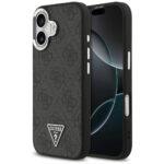 Coque Guess Hardcase 4G Triangle Logo MagSafe pour iPhone 17 - Black
