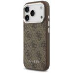 Coque Guess Hardcase 4G Classic Logo MagSafe pour iPhone 17 Pro Max - Brown – Image 3