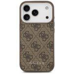 Coque Guess Hardcase 4G Classic Logo MagSafe pour iPhone 17 Pro - Brown – Image 2
