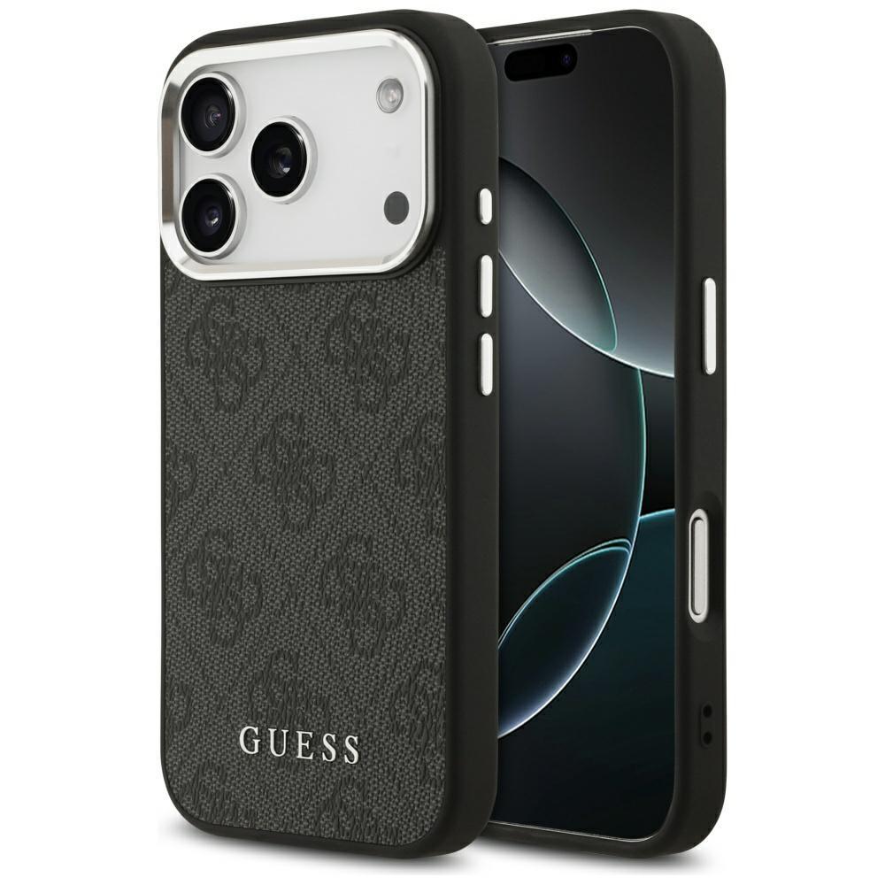 2535715 Coque Guess Hardcase 4G Classic Logo MagSafe pour iPhone 17 Pro - Black – Image 1