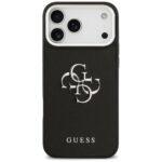 Coque Guess Hardcase 4G Grained Big Logo pour iPhone 17 Pro - Black – Image 2