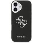 Coque Guess Hardcase 4G Grained Big Logo pour iPhone 17 - Black – Image 2