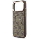 Coque Guess Hardcase 4G Classic MagSafe pour iPhone 17 Pro - Brown – Image 6